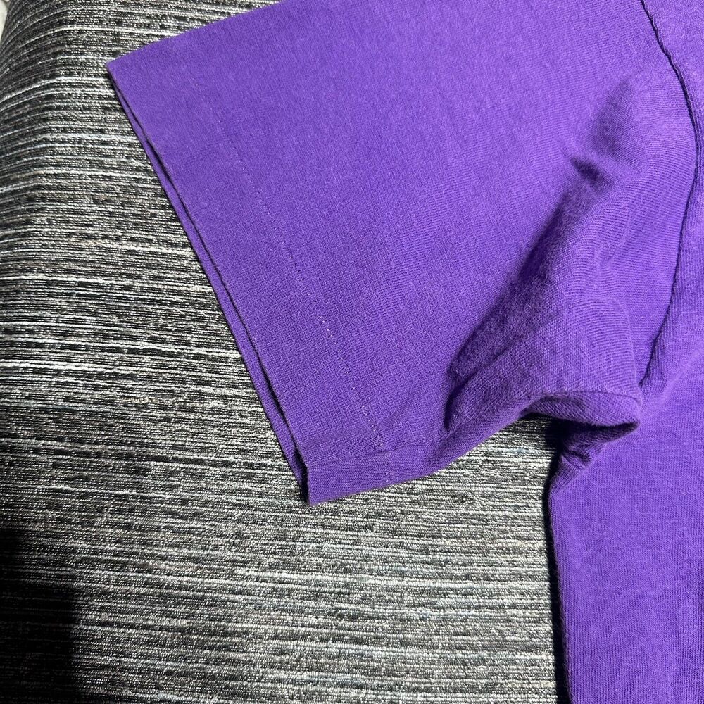 City of Hope Vein Event T Shirt Men's M Purple Vintage Short Sleeve - Picture 8 of 10